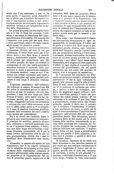 Annali della giurisprudenza italiana raccolta generale delle decisioni delle Corti di cassazione e d'appello in materia civile, criminale, commerciale, di diritto pubblico e amministrativo, e di procedura civile e penale