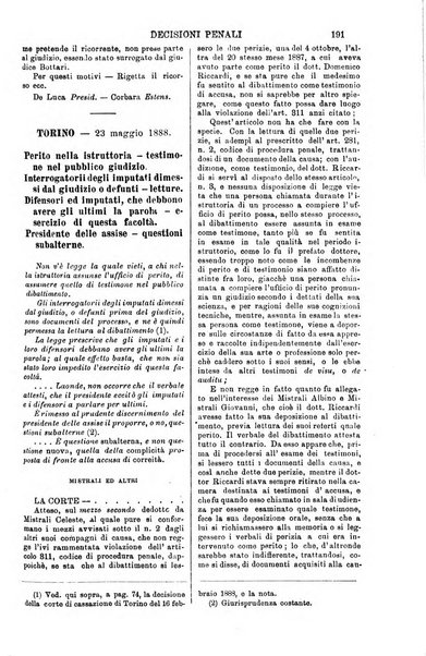 Annali della giurisprudenza italiana raccolta generale delle decisioni delle Corti di cassazione e d'appello in materia civile, criminale, commerciale, di diritto pubblico e amministrativo, e di procedura civile e penale