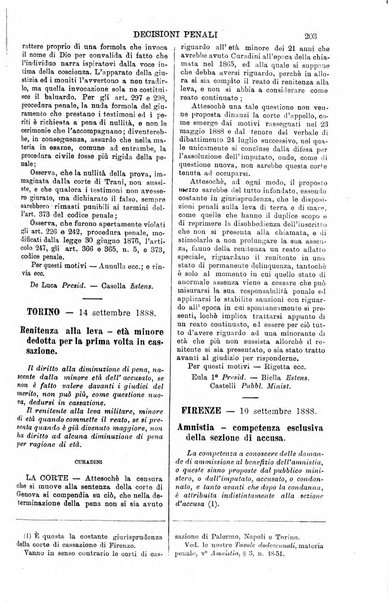 Annali della giurisprudenza italiana raccolta generale delle decisioni delle Corti di cassazione e d'appello in materia civile, criminale, commerciale, di diritto pubblico e amministrativo, e di procedura civile e penale