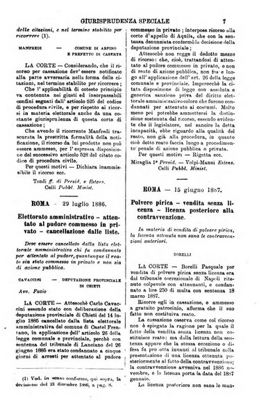 Annali della giurisprudenza italiana raccolta generale delle decisioni delle Corti di cassazione e d'appello in materia civile, criminale, commerciale, di diritto pubblico e amministrativo, e di procedura civile e penale