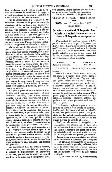 Annali della giurisprudenza italiana raccolta generale delle decisioni delle Corti di cassazione e d'appello in materia civile, criminale, commerciale, di diritto pubblico e amministrativo, e di procedura civile e penale