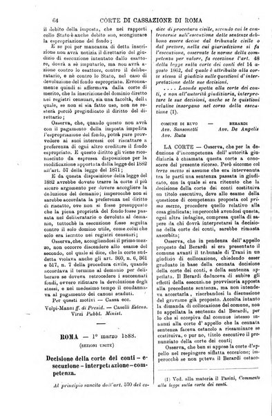 Annali della giurisprudenza italiana raccolta generale delle decisioni delle Corti di cassazione e d'appello in materia civile, criminale, commerciale, di diritto pubblico e amministrativo, e di procedura civile e penale