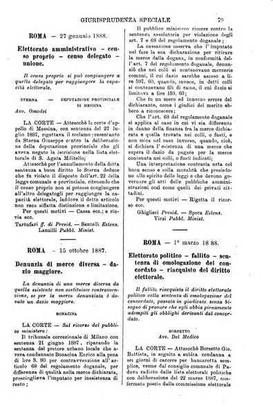 Annali della giurisprudenza italiana raccolta generale delle decisioni delle Corti di cassazione e d'appello in materia civile, criminale, commerciale, di diritto pubblico e amministrativo, e di procedura civile e penale