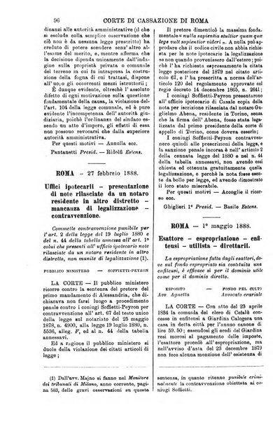 Annali della giurisprudenza italiana raccolta generale delle decisioni delle Corti di cassazione e d'appello in materia civile, criminale, commerciale, di diritto pubblico e amministrativo, e di procedura civile e penale