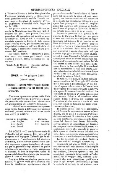 Annali della giurisprudenza italiana raccolta generale delle decisioni delle Corti di cassazione e d'appello in materia civile, criminale, commerciale, di diritto pubblico e amministrativo, e di procedura civile e penale