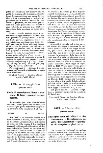 Annali della giurisprudenza italiana raccolta generale delle decisioni delle Corti di cassazione e d'appello in materia civile, criminale, commerciale, di diritto pubblico e amministrativo, e di procedura civile e penale