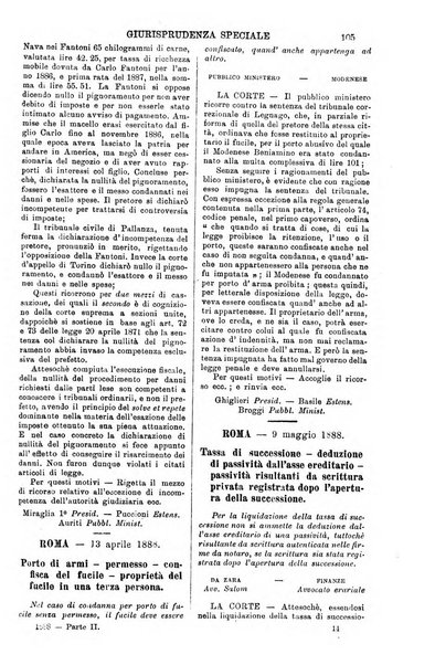 Annali della giurisprudenza italiana raccolta generale delle decisioni delle Corti di cassazione e d'appello in materia civile, criminale, commerciale, di diritto pubblico e amministrativo, e di procedura civile e penale