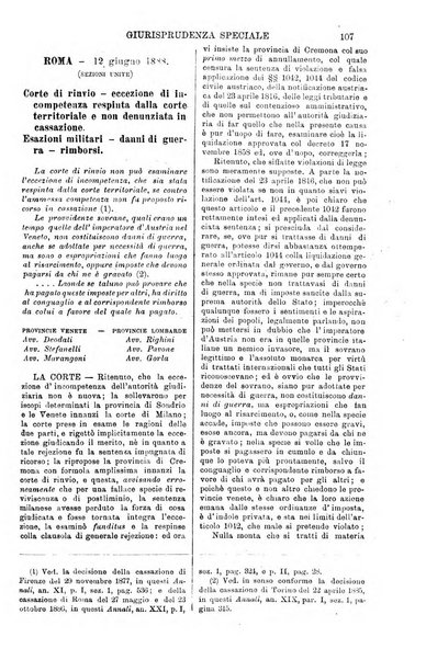 Annali della giurisprudenza italiana raccolta generale delle decisioni delle Corti di cassazione e d'appello in materia civile, criminale, commerciale, di diritto pubblico e amministrativo, e di procedura civile e penale