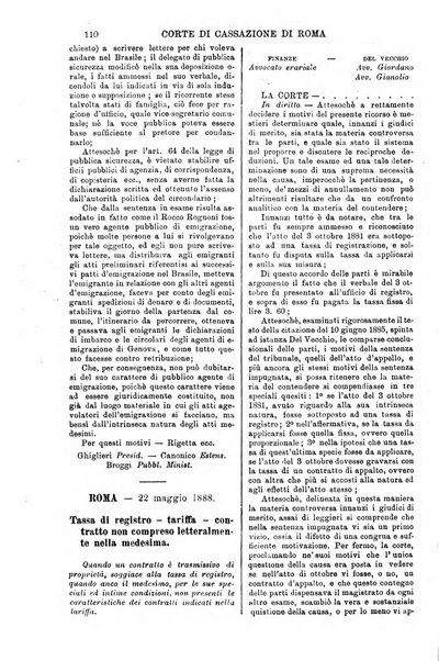 Annali della giurisprudenza italiana raccolta generale delle decisioni delle Corti di cassazione e d'appello in materia civile, criminale, commerciale, di diritto pubblico e amministrativo, e di procedura civile e penale