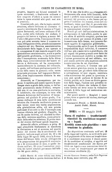 Annali della giurisprudenza italiana raccolta generale delle decisioni delle Corti di cassazione e d'appello in materia civile, criminale, commerciale, di diritto pubblico e amministrativo, e di procedura civile e penale