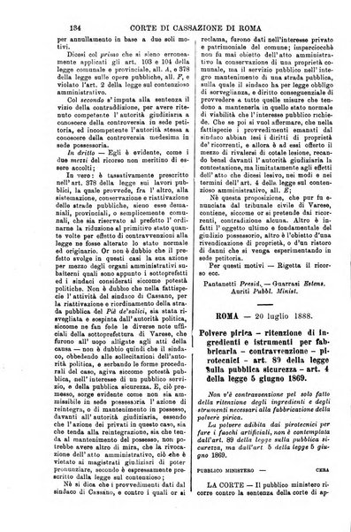 Annali della giurisprudenza italiana raccolta generale delle decisioni delle Corti di cassazione e d'appello in materia civile, criminale, commerciale, di diritto pubblico e amministrativo, e di procedura civile e penale