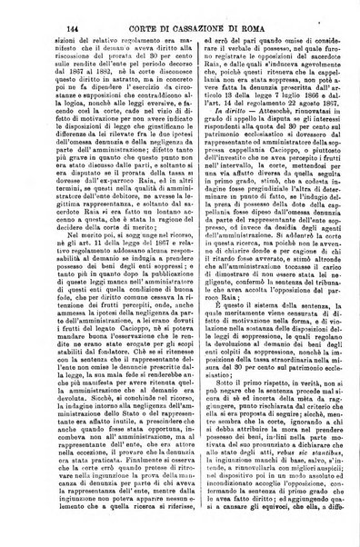 Annali della giurisprudenza italiana raccolta generale delle decisioni delle Corti di cassazione e d'appello in materia civile, criminale, commerciale, di diritto pubblico e amministrativo, e di procedura civile e penale