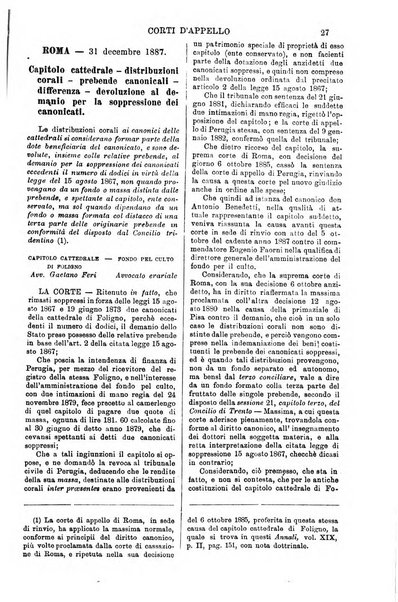 Annali della giurisprudenza italiana raccolta generale delle decisioni delle Corti di cassazione e d'appello in materia civile, criminale, commerciale, di diritto pubblico e amministrativo, e di procedura civile e penale