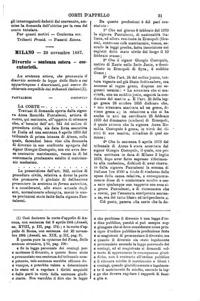 Annali della giurisprudenza italiana raccolta generale delle decisioni delle Corti di cassazione e d'appello in materia civile, criminale, commerciale, di diritto pubblico e amministrativo, e di procedura civile e penale