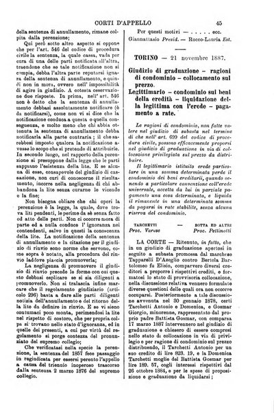 Annali della giurisprudenza italiana raccolta generale delle decisioni delle Corti di cassazione e d'appello in materia civile, criminale, commerciale, di diritto pubblico e amministrativo, e di procedura civile e penale