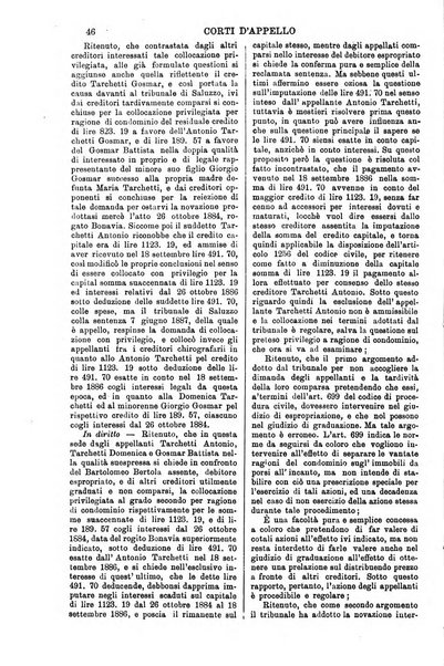 Annali della giurisprudenza italiana raccolta generale delle decisioni delle Corti di cassazione e d'appello in materia civile, criminale, commerciale, di diritto pubblico e amministrativo, e di procedura civile e penale