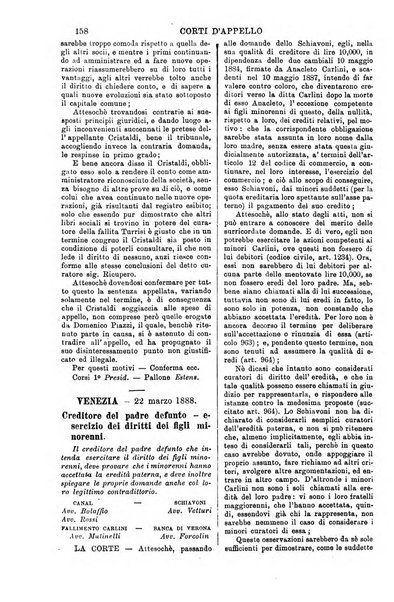 Annali della giurisprudenza italiana raccolta generale delle decisioni delle Corti di cassazione e d'appello in materia civile, criminale, commerciale, di diritto pubblico e amministrativo, e di procedura civile e penale