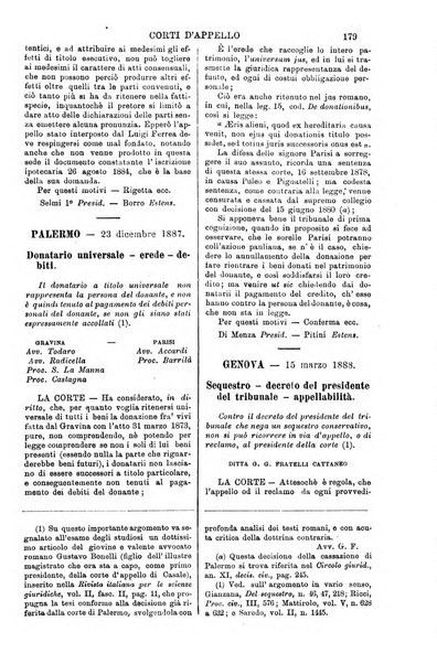 Annali della giurisprudenza italiana raccolta generale delle decisioni delle Corti di cassazione e d'appello in materia civile, criminale, commerciale, di diritto pubblico e amministrativo, e di procedura civile e penale