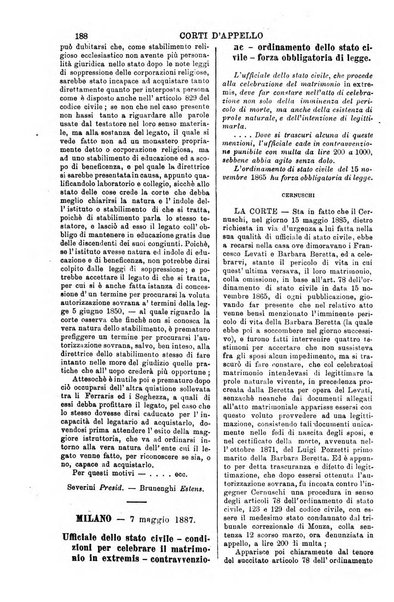 Annali della giurisprudenza italiana raccolta generale delle decisioni delle Corti di cassazione e d'appello in materia civile, criminale, commerciale, di diritto pubblico e amministrativo, e di procedura civile e penale