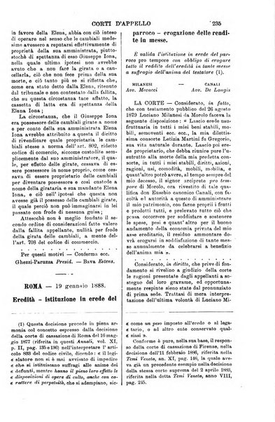 Annali della giurisprudenza italiana raccolta generale delle decisioni delle Corti di cassazione e d'appello in materia civile, criminale, commerciale, di diritto pubblico e amministrativo, e di procedura civile e penale