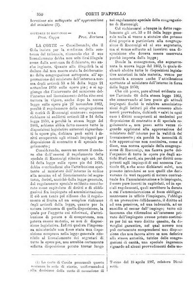 Annali della giurisprudenza italiana raccolta generale delle decisioni delle Corti di cassazione e d'appello in materia civile, criminale, commerciale, di diritto pubblico e amministrativo, e di procedura civile e penale