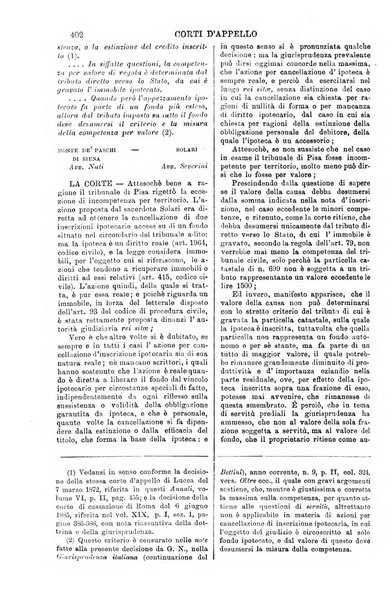 Annali della giurisprudenza italiana raccolta generale delle decisioni delle Corti di cassazione e d'appello in materia civile, criminale, commerciale, di diritto pubblico e amministrativo, e di procedura civile e penale