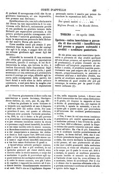 Annali della giurisprudenza italiana raccolta generale delle decisioni delle Corti di cassazione e d'appello in materia civile, criminale, commerciale, di diritto pubblico e amministrativo, e di procedura civile e penale