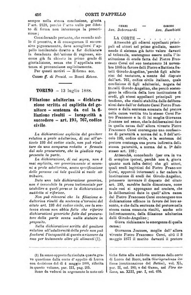 Annali della giurisprudenza italiana raccolta generale delle decisioni delle Corti di cassazione e d'appello in materia civile, criminale, commerciale, di diritto pubblico e amministrativo, e di procedura civile e penale