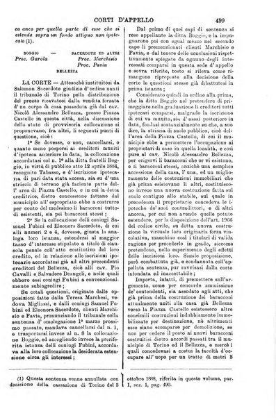 Annali della giurisprudenza italiana raccolta generale delle decisioni delle Corti di cassazione e d'appello in materia civile, criminale, commerciale, di diritto pubblico e amministrativo, e di procedura civile e penale