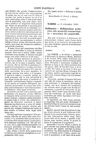 Annali della giurisprudenza italiana raccolta generale delle decisioni delle Corti di cassazione e d'appello in materia civile, criminale, commerciale, di diritto pubblico e amministrativo, e di procedura civile e penale