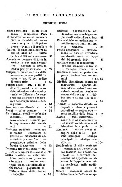 Annali della giurisprudenza italiana raccolta generale delle decisioni delle Corti di cassazione e d'appello in materia civile, criminale, commerciale, di diritto pubblico e amministrativo, e di procedura civile e penale