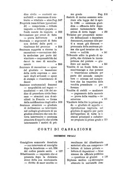 Annali della giurisprudenza italiana raccolta generale delle decisioni delle Corti di cassazione e d'appello in materia civile, criminale, commerciale, di diritto pubblico e amministrativo, e di procedura civile e penale