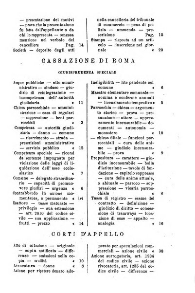 Annali della giurisprudenza italiana raccolta generale delle decisioni delle Corti di cassazione e d'appello in materia civile, criminale, commerciale, di diritto pubblico e amministrativo, e di procedura civile e penale