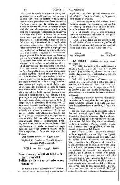 Annali della giurisprudenza italiana raccolta generale delle decisioni delle Corti di cassazione e d'appello in materia civile, criminale, commerciale, di diritto pubblico e amministrativo, e di procedura civile e penale