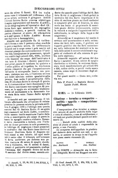 Annali della giurisprudenza italiana raccolta generale delle decisioni delle Corti di cassazione e d'appello in materia civile, criminale, commerciale, di diritto pubblico e amministrativo, e di procedura civile e penale