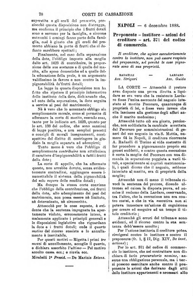 Annali della giurisprudenza italiana raccolta generale delle decisioni delle Corti di cassazione e d'appello in materia civile, criminale, commerciale, di diritto pubblico e amministrativo, e di procedura civile e penale