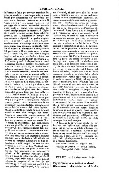 Annali della giurisprudenza italiana raccolta generale delle decisioni delle Corti di cassazione e d'appello in materia civile, criminale, commerciale, di diritto pubblico e amministrativo, e di procedura civile e penale