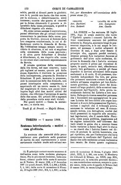 Annali della giurisprudenza italiana raccolta generale delle decisioni delle Corti di cassazione e d'appello in materia civile, criminale, commerciale, di diritto pubblico e amministrativo, e di procedura civile e penale