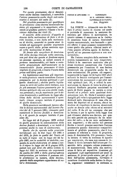 Annali della giurisprudenza italiana raccolta generale delle decisioni delle Corti di cassazione e d'appello in materia civile, criminale, commerciale, di diritto pubblico e amministrativo, e di procedura civile e penale