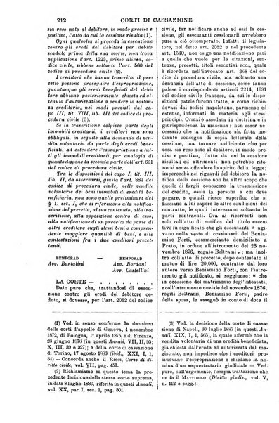 Annali della giurisprudenza italiana raccolta generale delle decisioni delle Corti di cassazione e d'appello in materia civile, criminale, commerciale, di diritto pubblico e amministrativo, e di procedura civile e penale