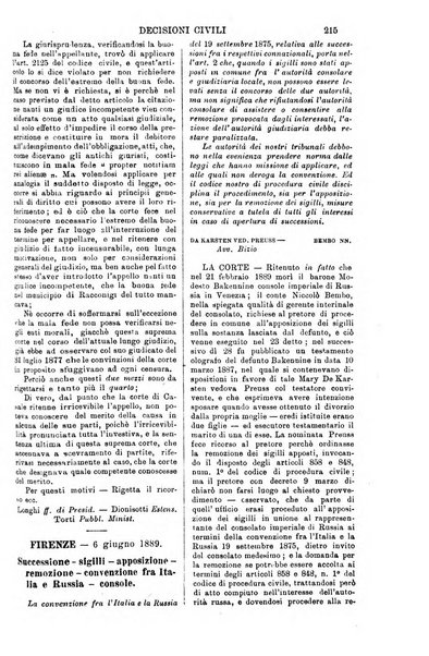 Annali della giurisprudenza italiana raccolta generale delle decisioni delle Corti di cassazione e d'appello in materia civile, criminale, commerciale, di diritto pubblico e amministrativo, e di procedura civile e penale