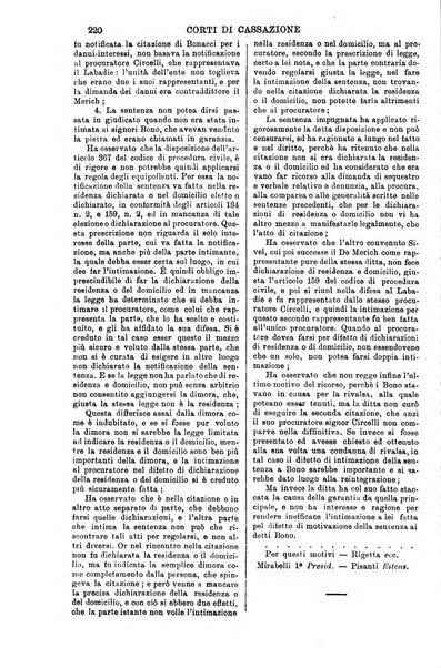 Annali della giurisprudenza italiana raccolta generale delle decisioni delle Corti di cassazione e d'appello in materia civile, criminale, commerciale, di diritto pubblico e amministrativo, e di procedura civile e penale