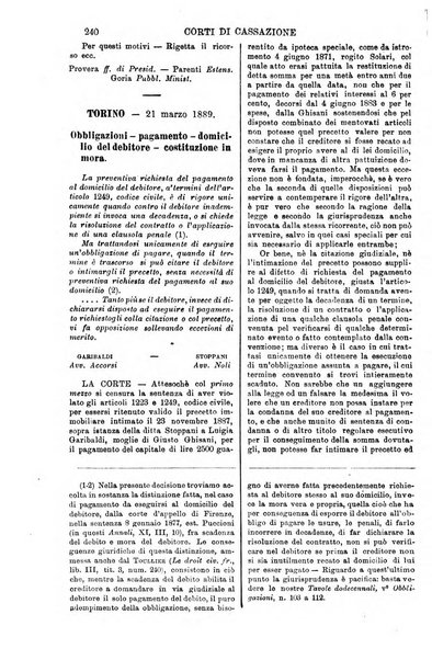 Annali della giurisprudenza italiana raccolta generale delle decisioni delle Corti di cassazione e d'appello in materia civile, criminale, commerciale, di diritto pubblico e amministrativo, e di procedura civile e penale