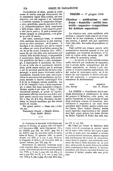 Annali della giurisprudenza italiana raccolta generale delle decisioni delle Corti di cassazione e d'appello in materia civile, criminale, commerciale, di diritto pubblico e amministrativo, e di procedura civile e penale