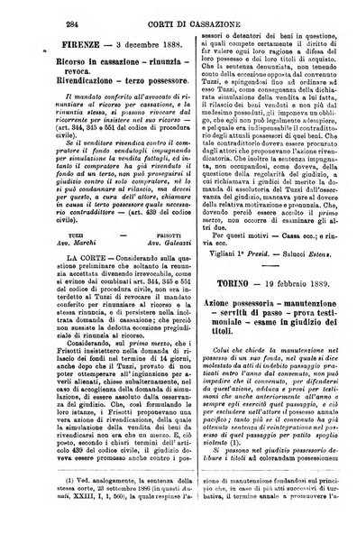 Annali della giurisprudenza italiana raccolta generale delle decisioni delle Corti di cassazione e d'appello in materia civile, criminale, commerciale, di diritto pubblico e amministrativo, e di procedura civile e penale