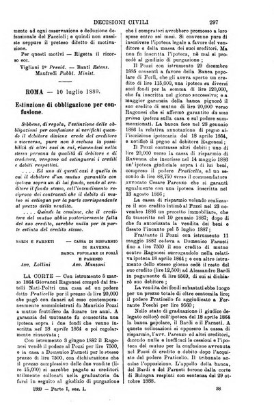 Annali della giurisprudenza italiana raccolta generale delle decisioni delle Corti di cassazione e d'appello in materia civile, criminale, commerciale, di diritto pubblico e amministrativo, e di procedura civile e penale