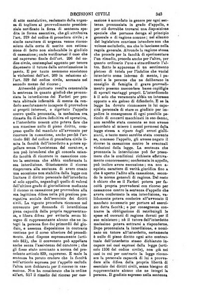 Annali della giurisprudenza italiana raccolta generale delle decisioni delle Corti di cassazione e d'appello in materia civile, criminale, commerciale, di diritto pubblico e amministrativo, e di procedura civile e penale