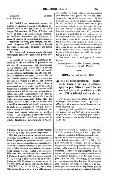 Annali della giurisprudenza italiana raccolta generale delle decisioni delle Corti di cassazione e d'appello in materia civile, criminale, commerciale, di diritto pubblico e amministrativo, e di procedura civile e penale