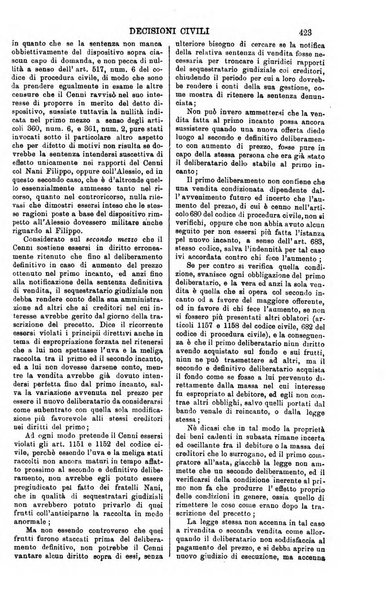 Annali della giurisprudenza italiana raccolta generale delle decisioni delle Corti di cassazione e d'appello in materia civile, criminale, commerciale, di diritto pubblico e amministrativo, e di procedura civile e penale