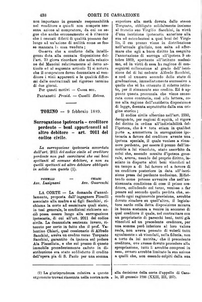 Annali della giurisprudenza italiana raccolta generale delle decisioni delle Corti di cassazione e d'appello in materia civile, criminale, commerciale, di diritto pubblico e amministrativo, e di procedura civile e penale